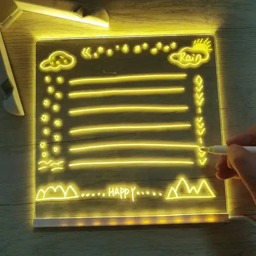 LuminaScribe - LED Note Board with Colors - Aulus