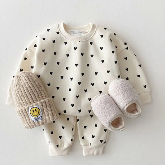Full Heart Baby Clothing Set - Aulus