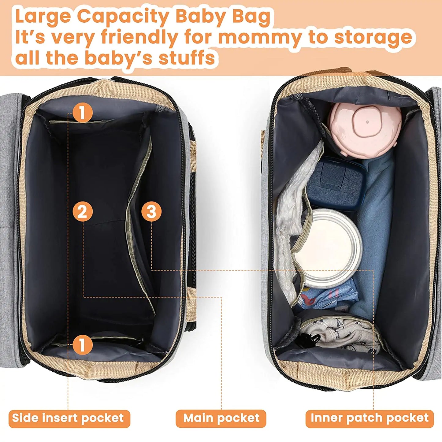 Portable Baby Bed - Aulus