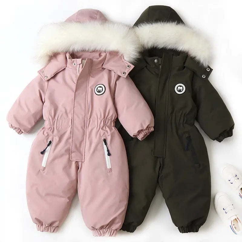 Thick Warm Rompers for Toddlers - Aulus