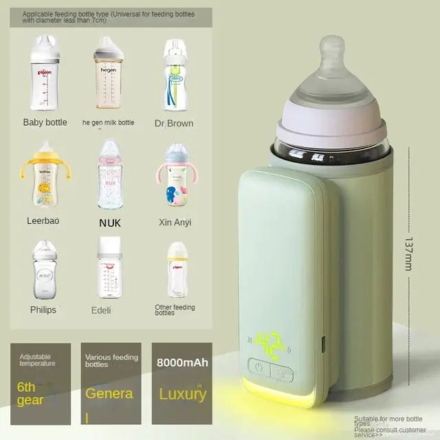 Rechargeable Bottle Warmer - Aulus